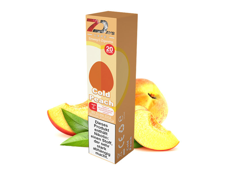 7Days Vape E-Shisha - Cold Peach