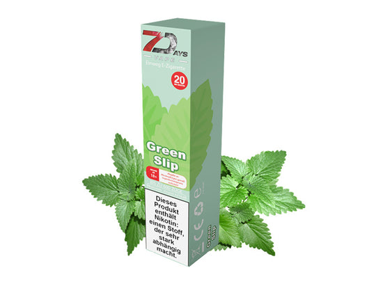 7Days Vape E-Shisha - Green Slip