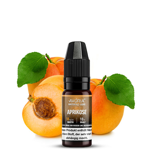 Avoria Nikotinsalz Liquid 10ml Aprikose im Großhandel günstig kaufen