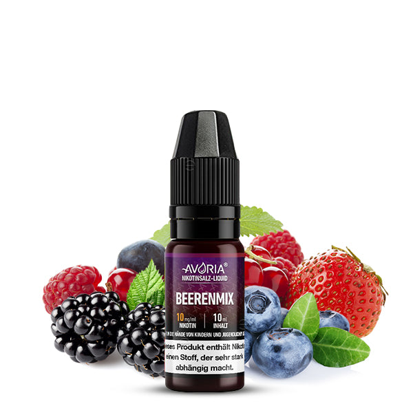 Avoria Nikotinsalz Liquid 10ml Beerenmix im Großhandel günstig kaufen