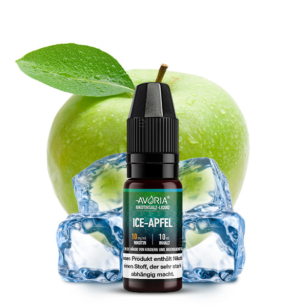 Avoria Nikotinsalz Liquid 10ml Ice-Apfel im Großhandel günstig kaufen