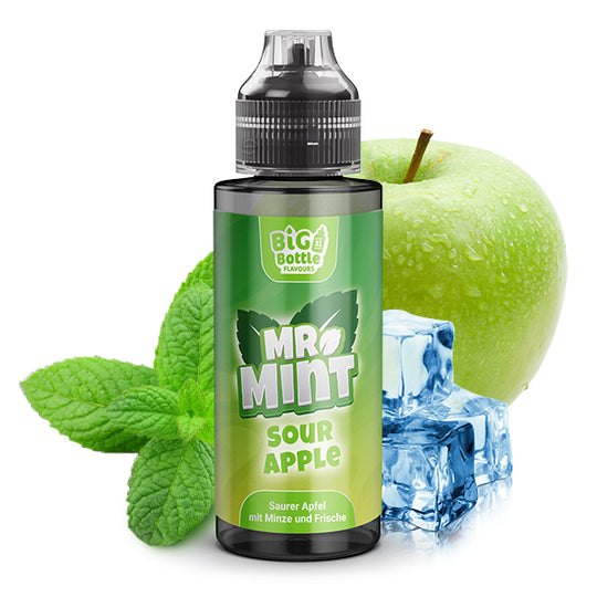 Big Bottle Aroma | 10ml | MR. MINT Sour Apple