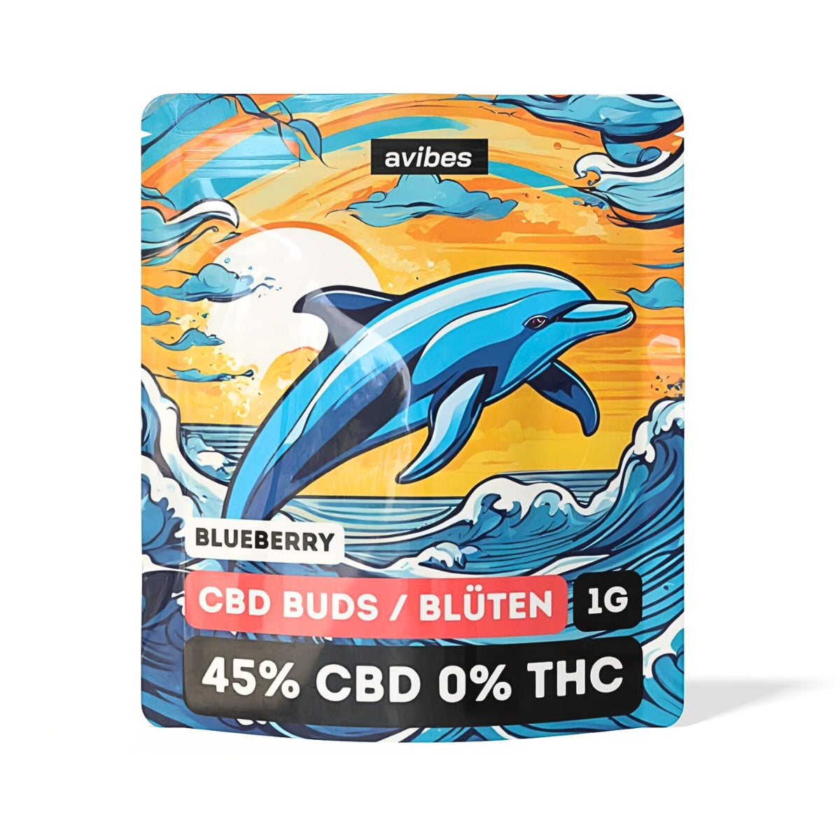 blueberry cbd blüten avibes 45 cbd