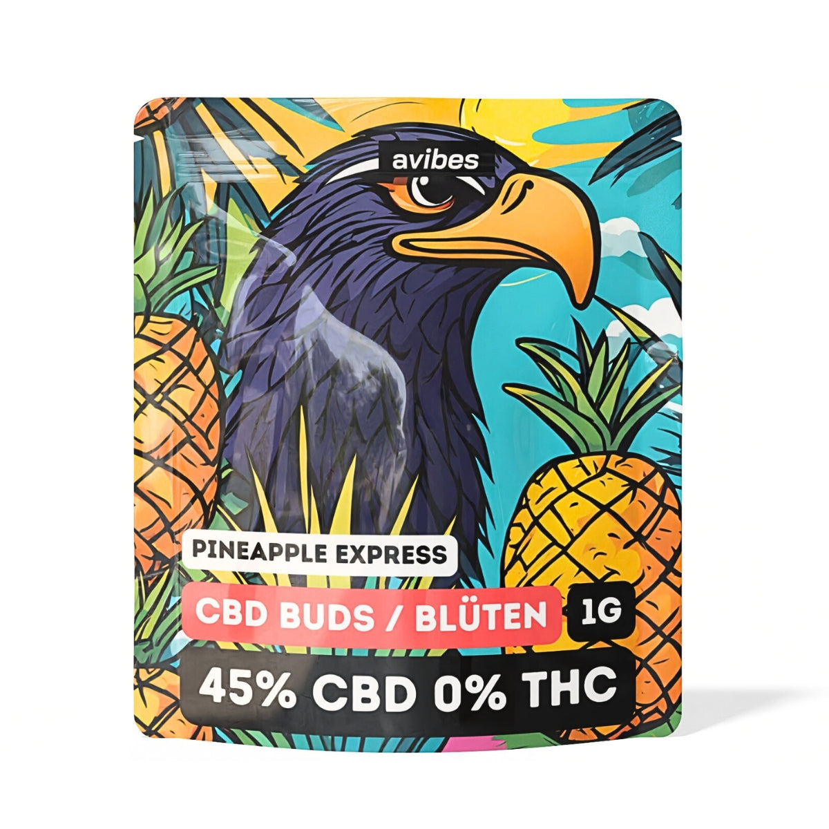 cbd blüten avibes 45 pineapple express großhandel