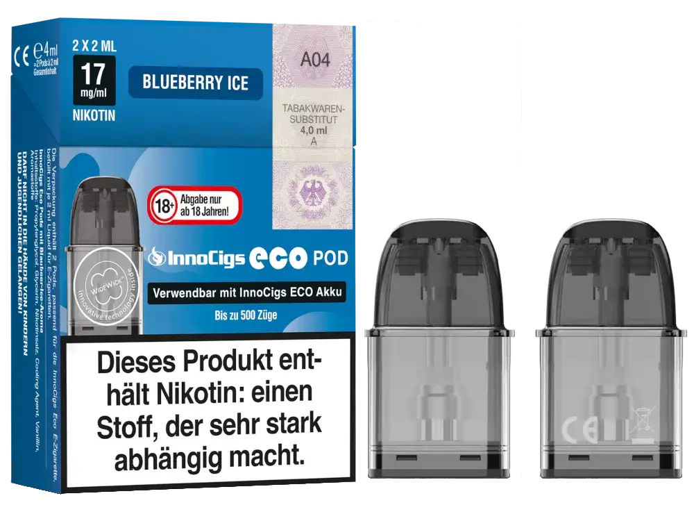 InnoCigs Eco Pods Blueberry Ice im Großhandel günstig kaufen