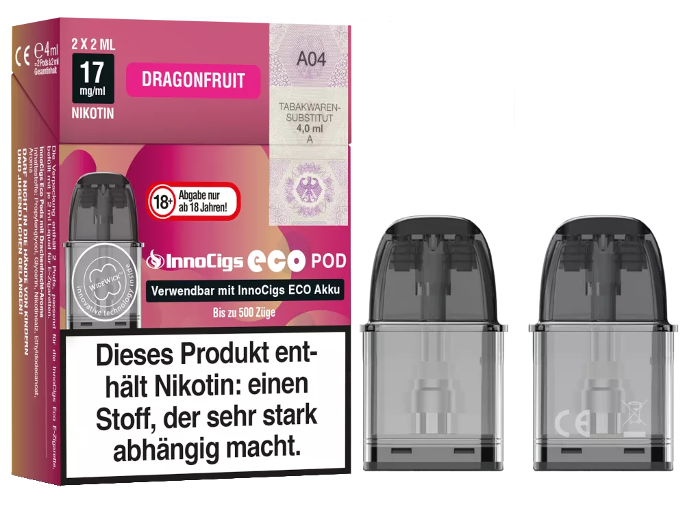 InnoCigs Eco Pods Dragonfruit im Großhandel günstig kaufen