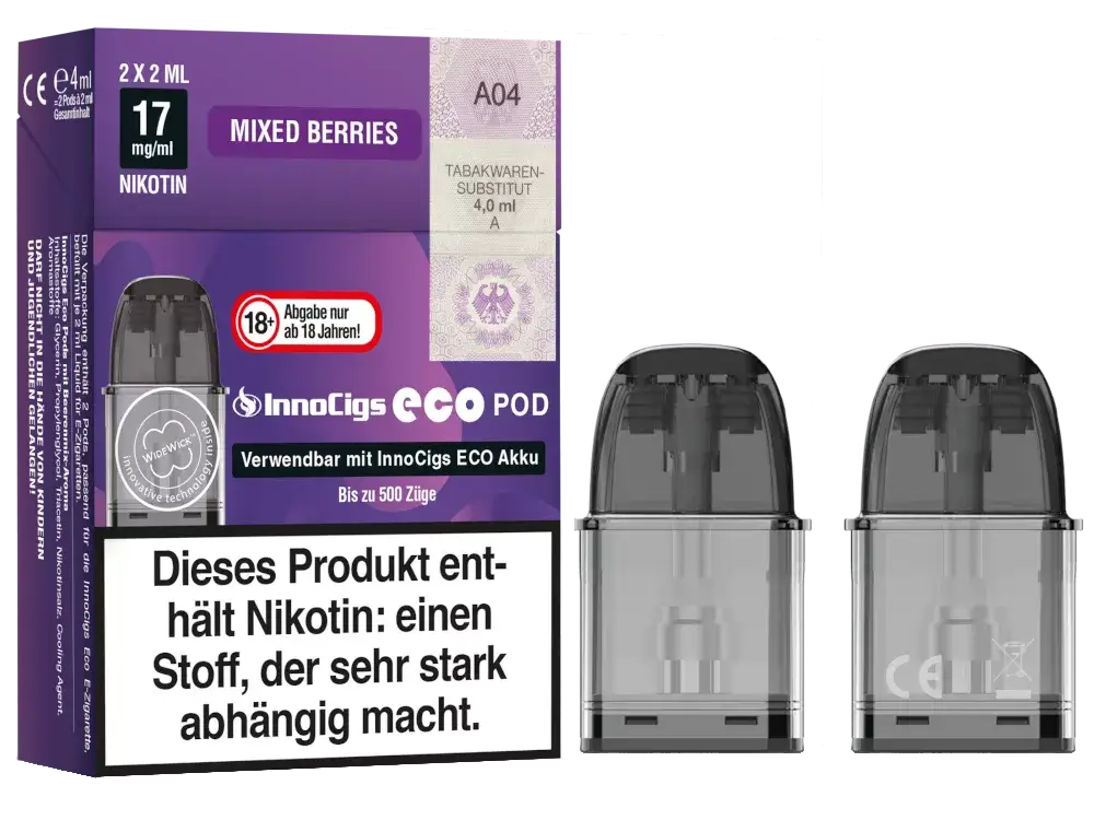 InnoCigs Eco Pods Mixed Berries im Großhandel günstig kaufen