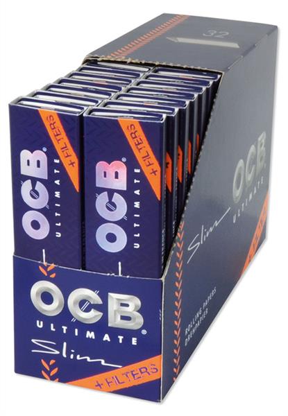 ULTIMATE Slim Papers + Filtertips OCB