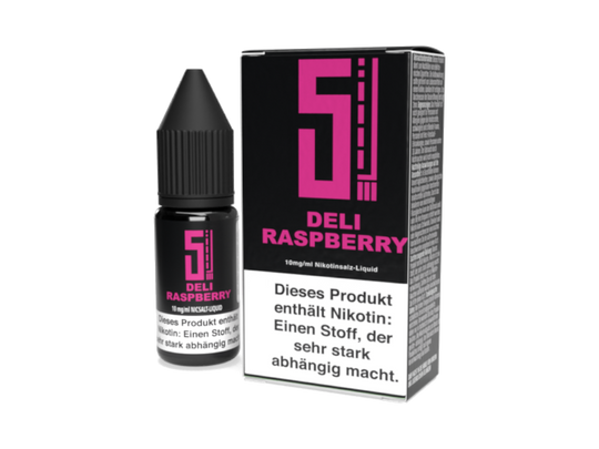 5EL - Deli Raspberry - Nikotinsalz Liquid