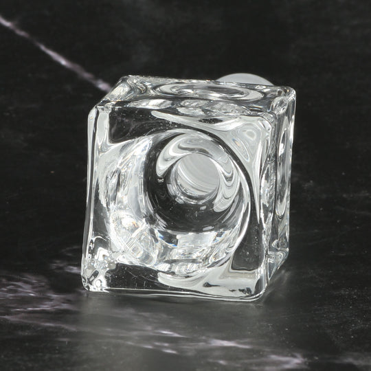 Bong-Kopf Glas-Kopf Flutschkopf Würfel 18.8mm Schliff 5