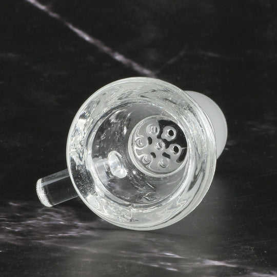 Bong-Kopf Glas-Kopf Flutschkopf Easy mit Sieb und Griff 18.8mm Schliff 5