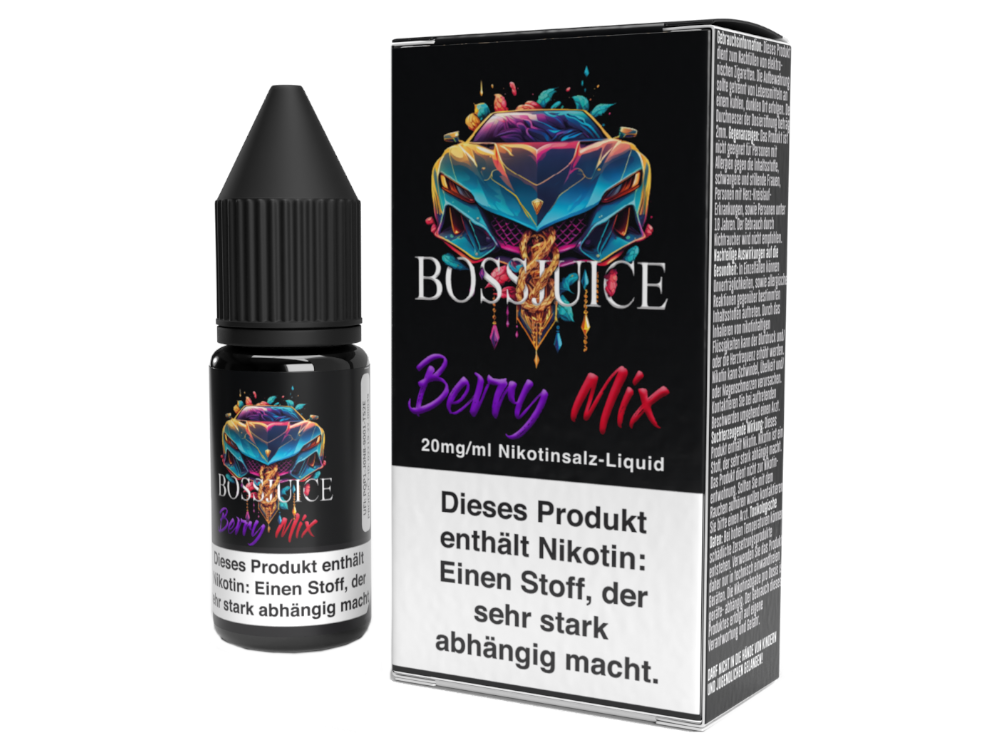 Boss Juice - Berry Mix - Nikotinsalz Liquid