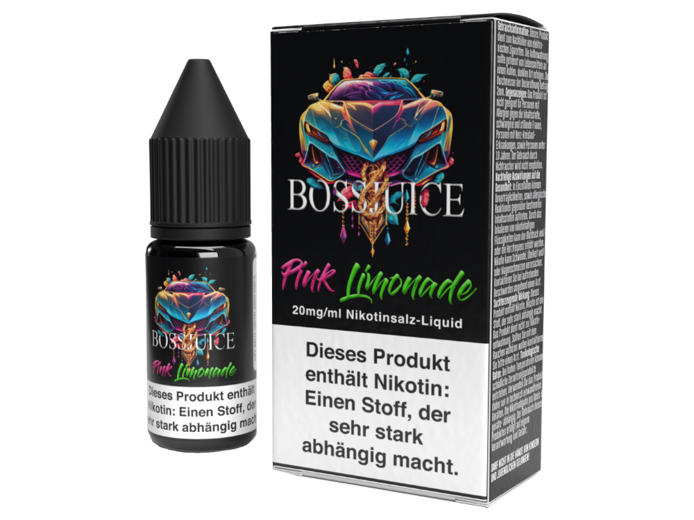 Boss Juice - Pink Limonade - Nikotinsalz Liquid