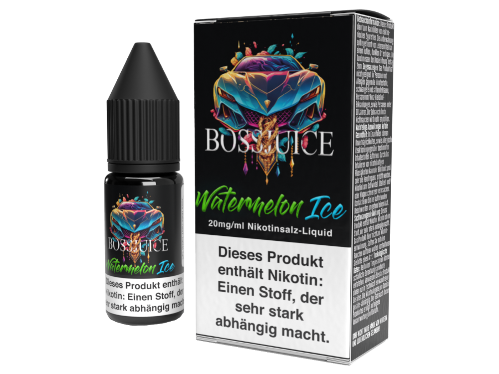 Boss Juice - Watermelon Ice - Nikotinsalz Liquid