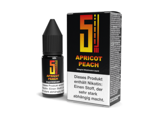 5EL - Apricot Peach - Nikotinsalz Liquid