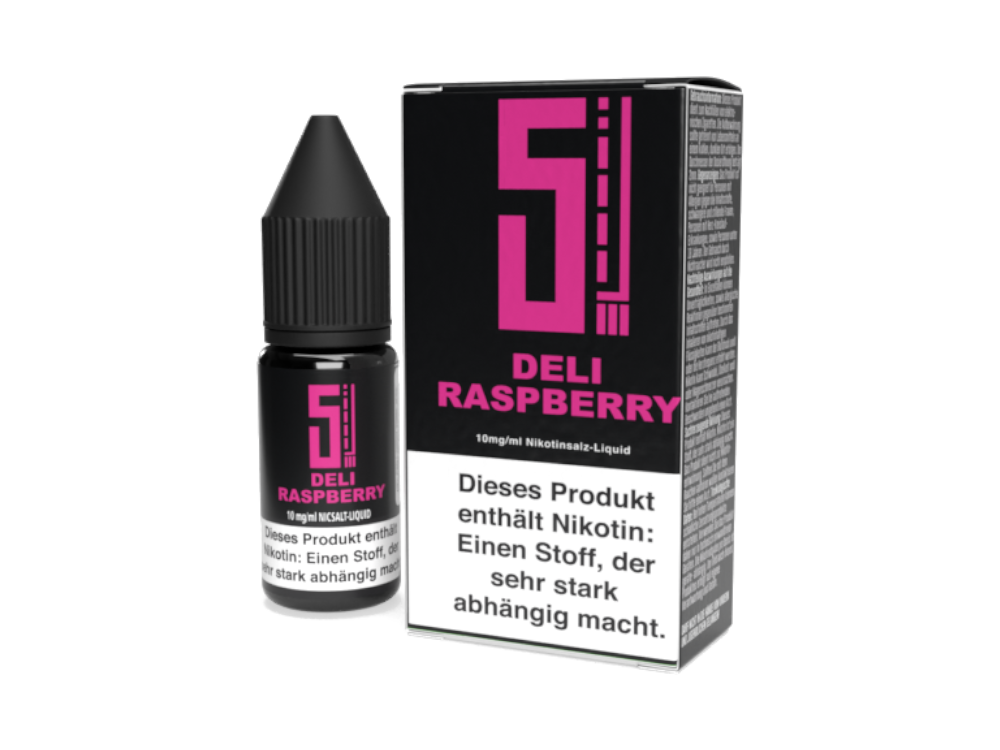 5EL - Deli Raspberry - Nikotinsalz Liquid