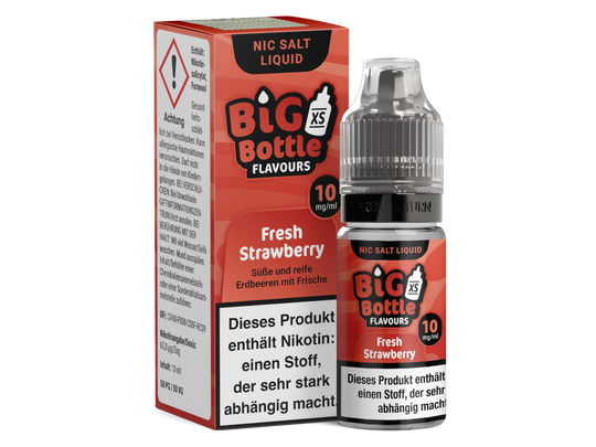 Big Bottle - Fresh Strawberry - Nikotinsalz Liquid