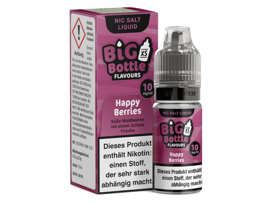 Big Bottle - Happy Berries - Nikotinsalz Liquid