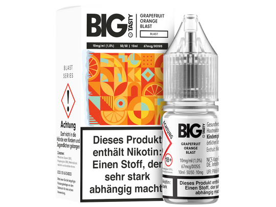 Big Tasty - Blast Series - Grapefruit Orange Blast - Nikotinsalz Liquid