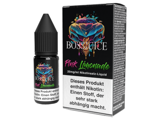 Boss Juice - Pink Limonade - Nikotinsalz Liquid