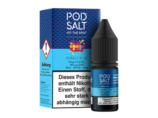 Pod Salt Fusion - Bubble Blue - Nikotinsalz Liquid