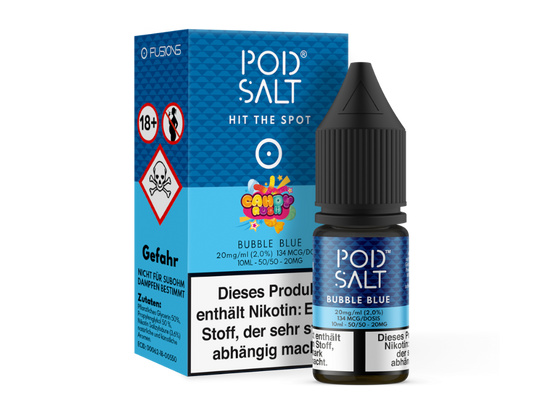 Pod Salt Fusion - Bubble Blue - Nikotinsalz Liquid