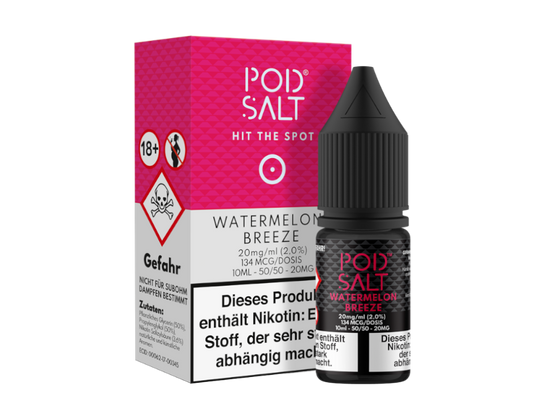 Pod Salt - Watermelon Breeze - Nikotinsalz Liquid