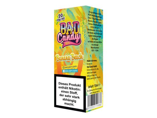 Bad Candy - Banana Beach - Nikotinsalz Liquid