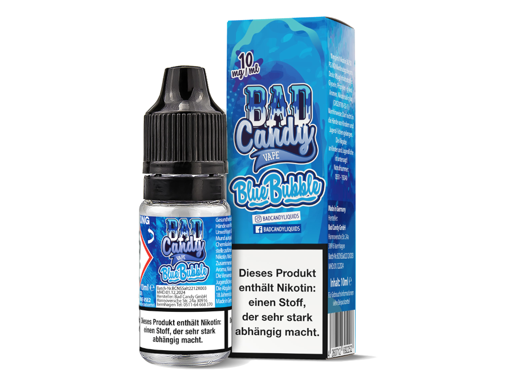 Bad Candy - Blue Bubble - Nikotinsalz Liquid