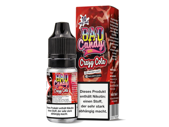 Bad Candy - Crazy Cola - Nikotinsalz Liquid