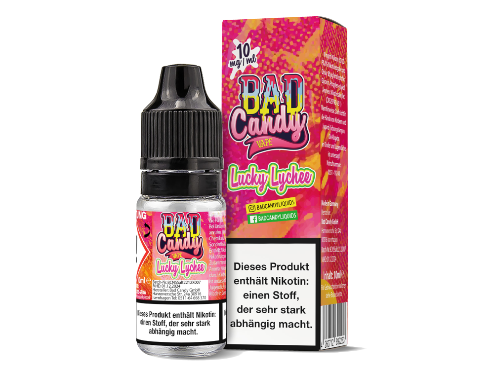 Bad Candy - Lucky Lychee - Nikotinsalz Liquid