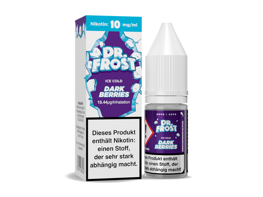 Dr. Frost - Ice Cold - Nikotinsalz Liquid - Dark Berries