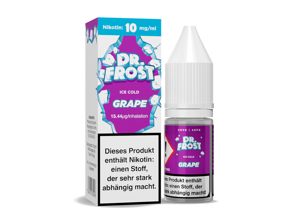 Dr. Frost - Ice Cold - Nikotinsalz Liquid - Grape