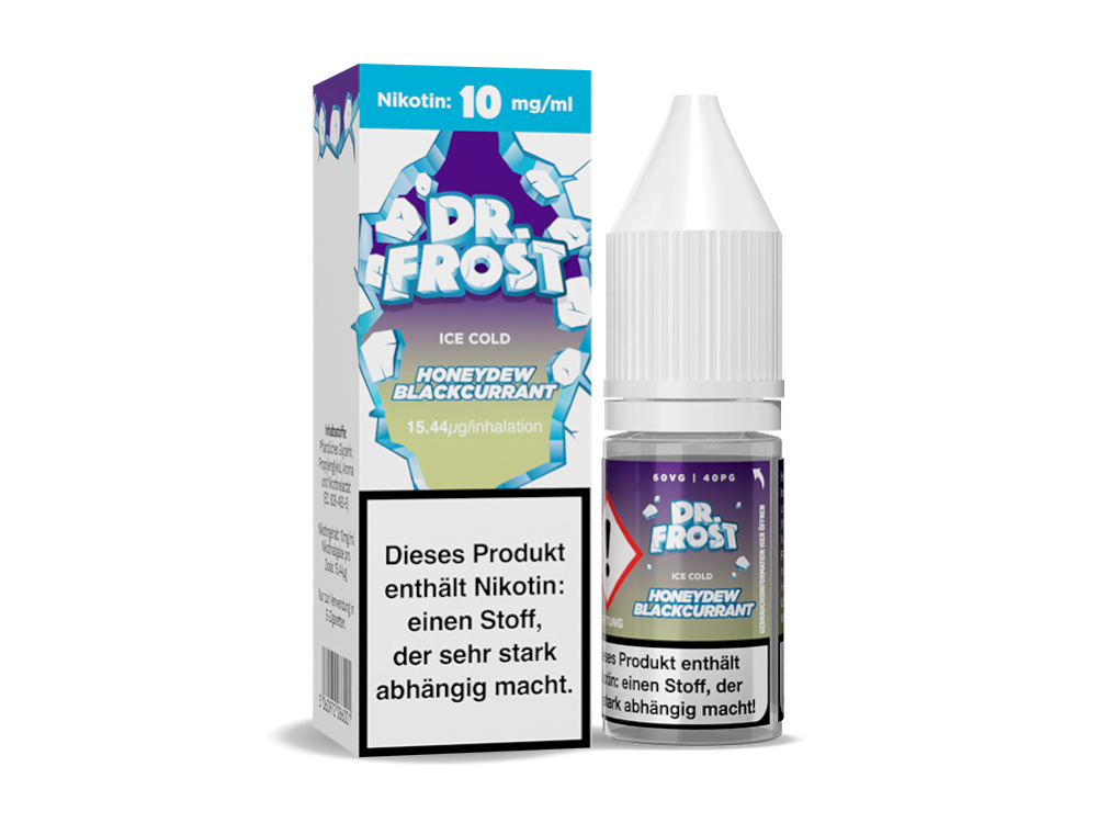 Dr. Frost - Ice Cold - Nikotinsalz Liquid - Honeydew Blackcurrant