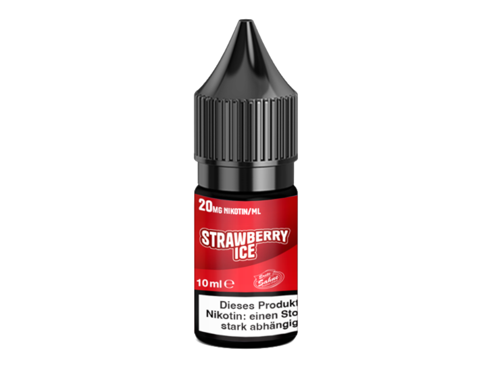 Erste Sahne - Strawberry Ice - Hybrid Nikotinsalz Liquid