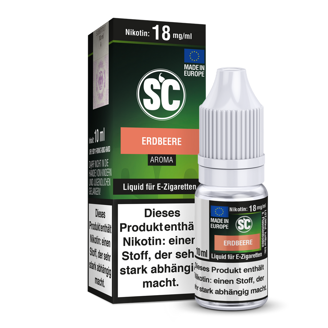 SC - Erdbeere E-Zigaretten Liquid