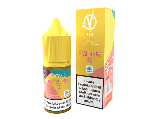 Linvo - Raspberry Ice - Nikotinsalz Liquid