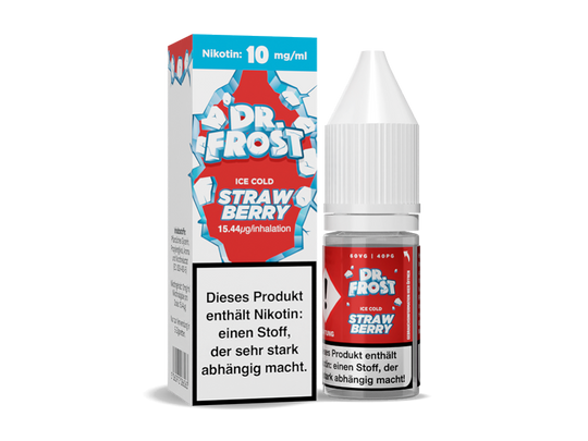 Dr. Frost - Ice Cold - Nikotinsalz Liquid - Strawberry