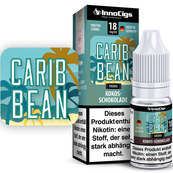 Caribbean Kokos-Schokolade Aroma von InnoCigs 10ml Liquid Großhandel