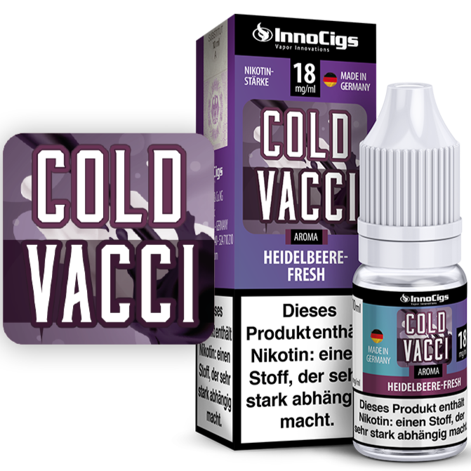 Cold Vacci Heidelbeere-Fresh Aroma Aroma von InnoCigs 10ml Liquid Großhandel