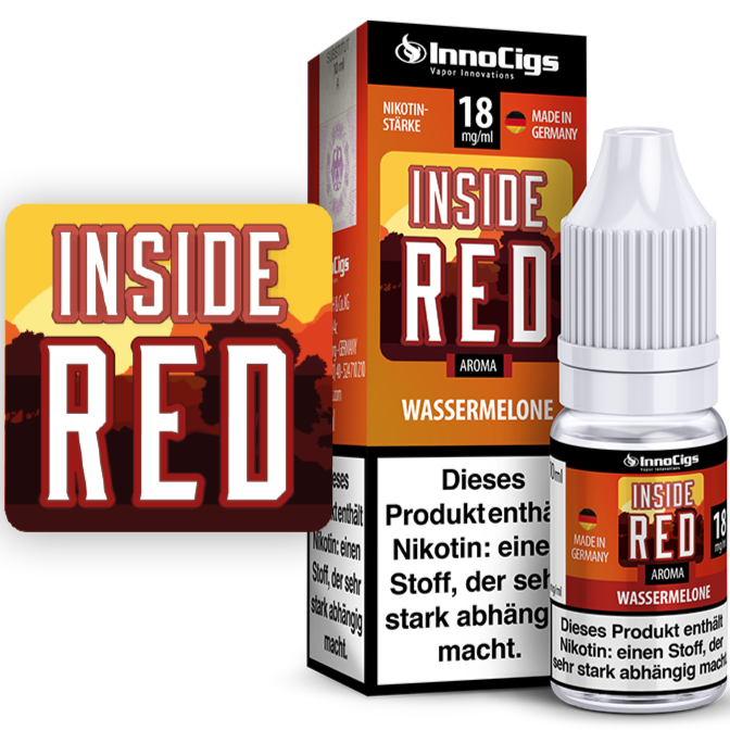 Inside Red Wassermelonen Aroma von InnoCigs 10ml Liquid Großhandel