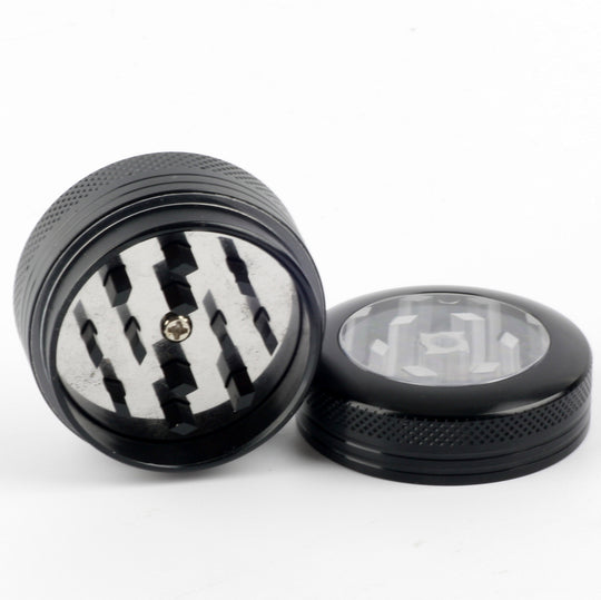 mini grinder mit spiegel und knopf mirror one 2