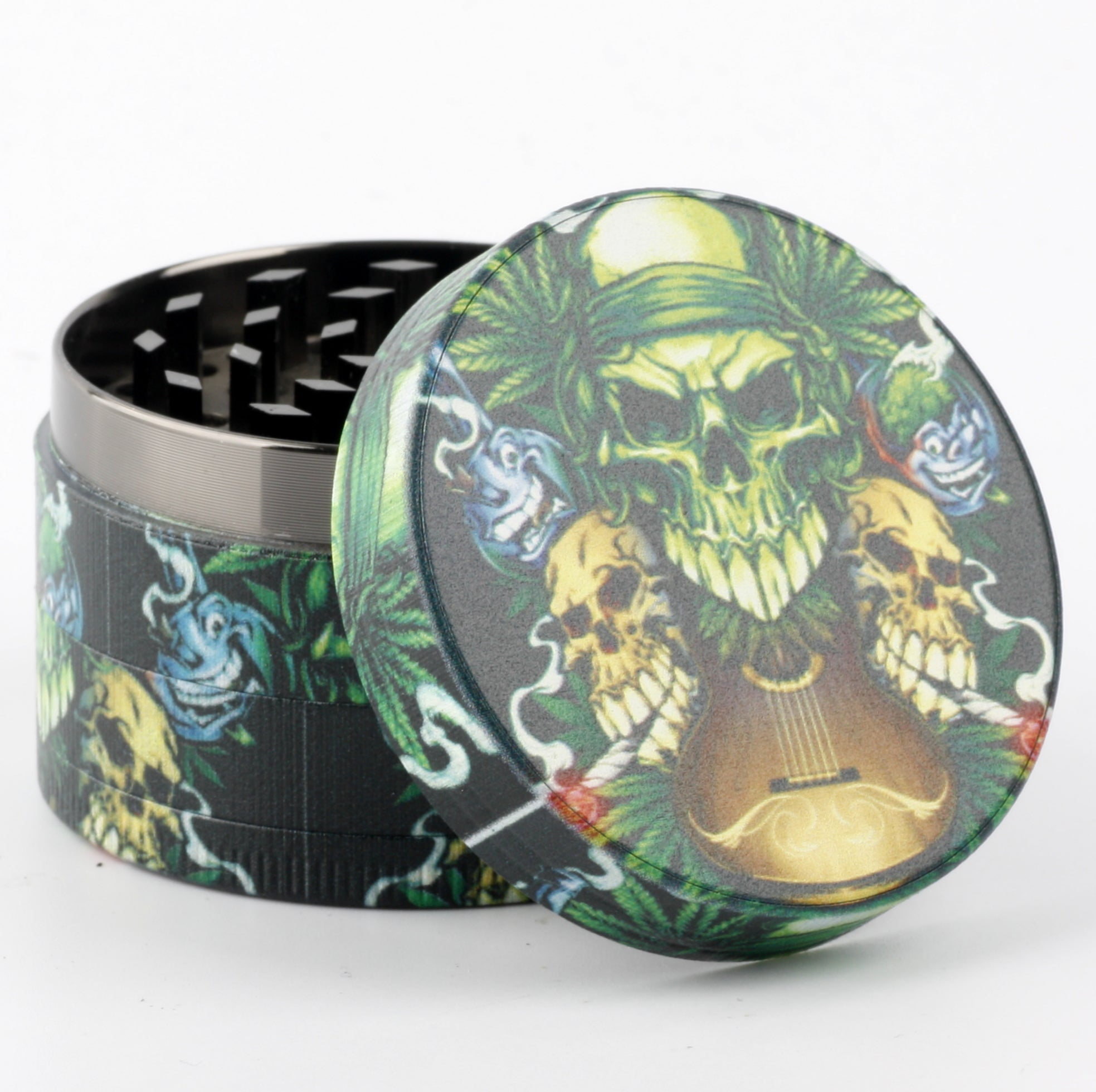 stoned skull totenkopf joint grinder five