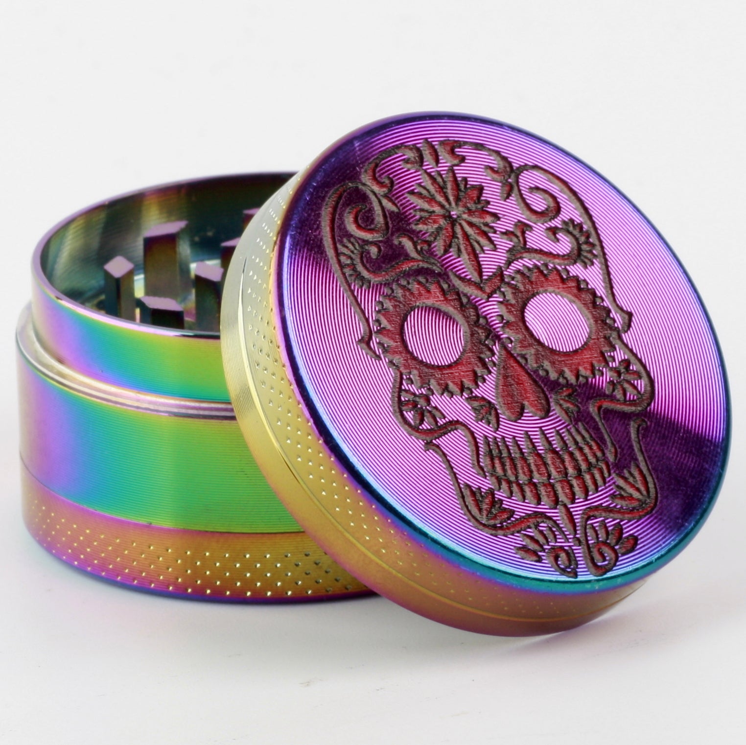 totenkopf regenbogen mini grinder five