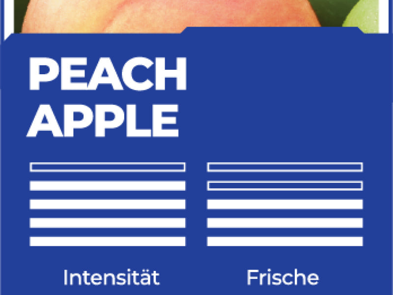 WAKA - "Peach Apple" (Pfirsich roter Apfel) E-Shisha - 700 Züge 2